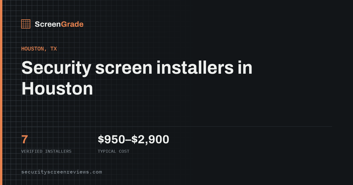 Solar Screens in Houston, TX